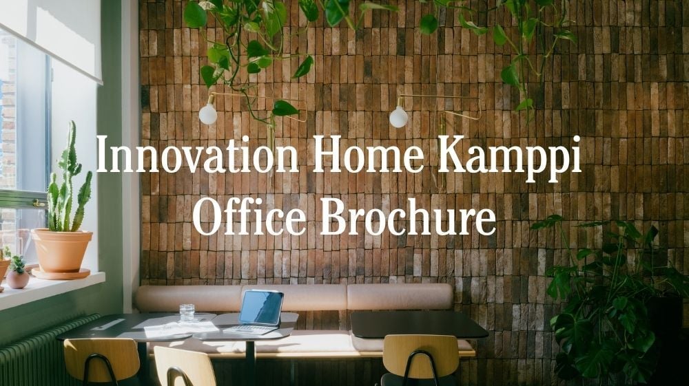 Innovation Home Kamppi toimistoesite ENG Innovation Home Kamppi toimistoesite ENG