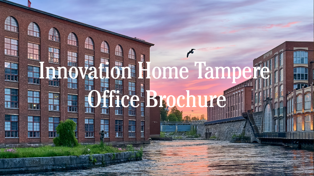 Innovation Home Tampereen toimistoesite ENG Innovation Home Tampereen toimistoesite ENG