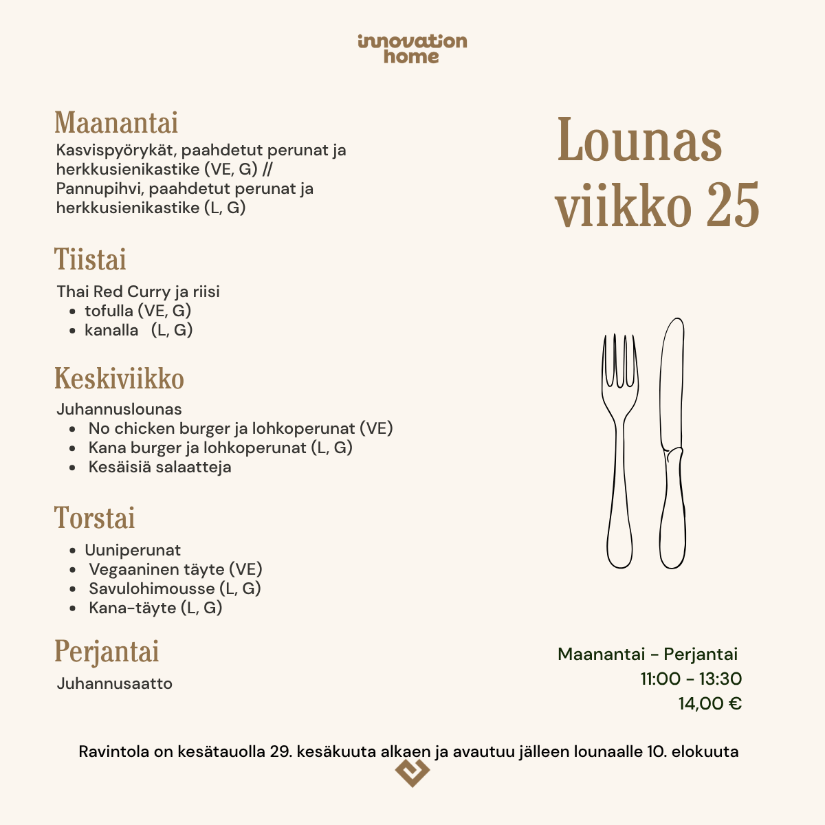 Lounas FIN 25
