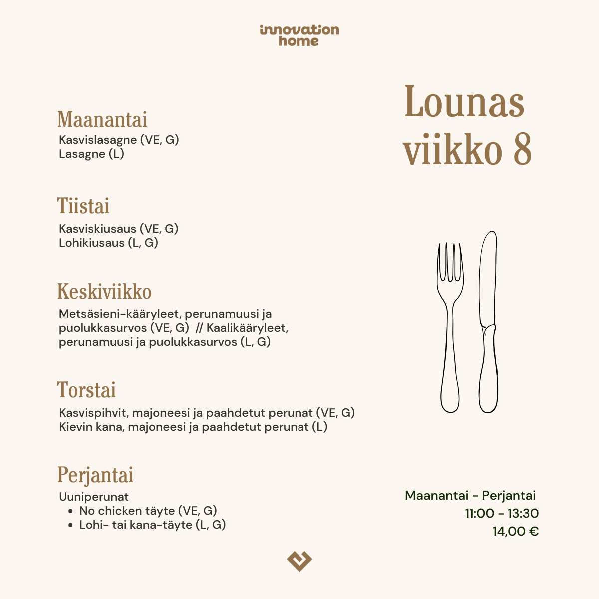 Lounas FIN 8 Lounas FIN 8