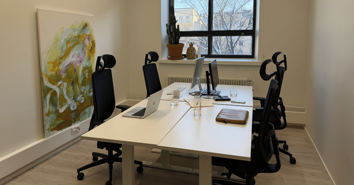 Team office for four